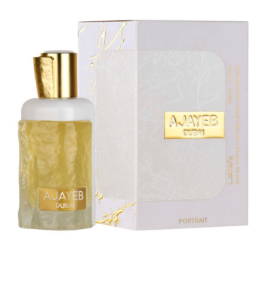 عطر Ajayeb Dubai Portrait – Lattafa Perfumes | للجنسين – 100 مل