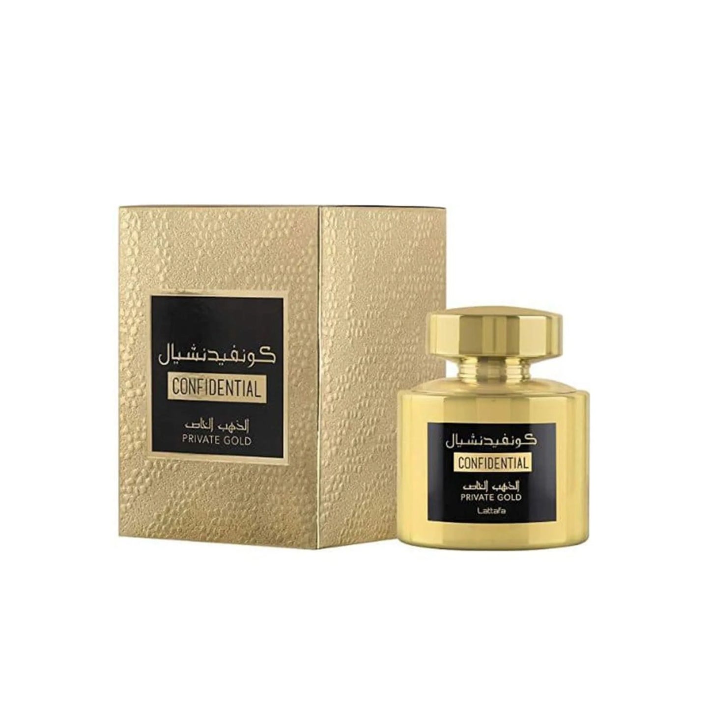 عطر كونفيدنشال برايفت غولد Confidential Private Gold – دار لطافة | 100 مل للجنسين