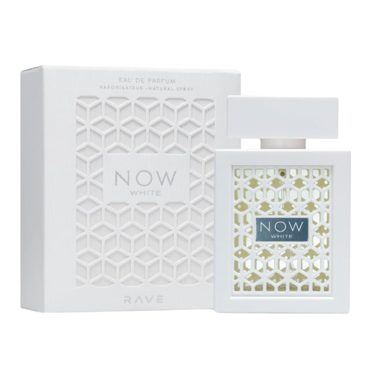 عطر ناو وايت Now White – دار RAVE | 100 مل للجنسين