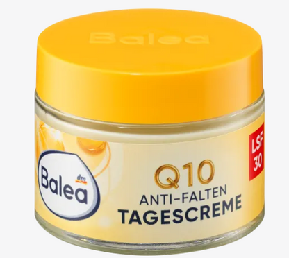 Crème de visage Q10 anti-rides crème de jour protectrice SPF30, 50 ml