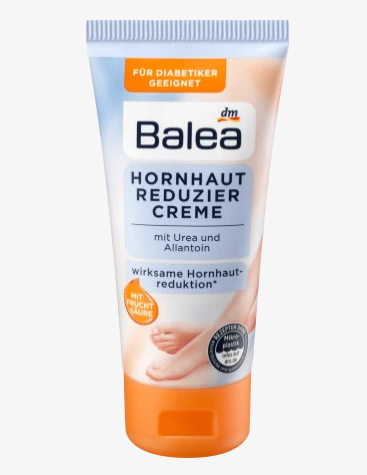 Crème pour les pieds, crème réduisant les callosités avec urée et allantoïne, 50 ml