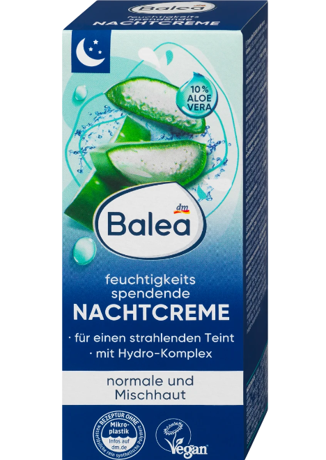 crème de nuit hydratante, 50 ml